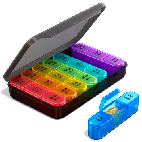 Weekly daily pill - pill, box