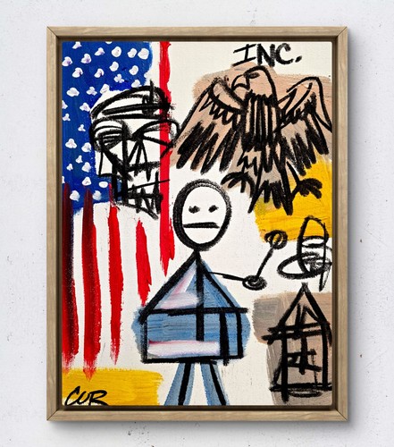 Corbellic american postal 12x9 - postal,