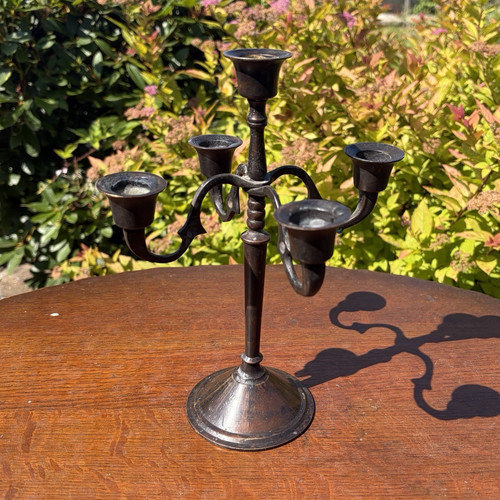 Solid brass arm victorian - brass, 4-arm