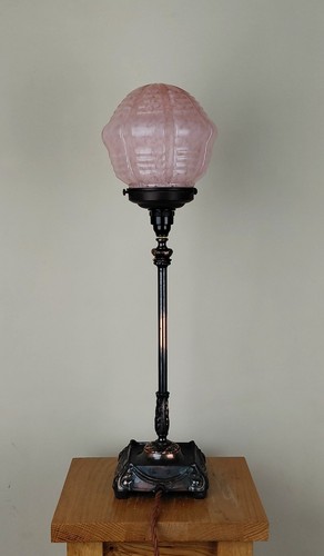 Art deco oxidized - oxidized, metal