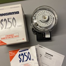 Sangamo S254 2 171 Round Pattern Time Switch Clock Timer 20A 230V