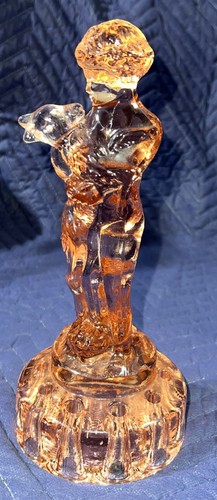 Cambridge glass draped lady - draped,