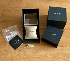 FOPE 18ct Woven EKA Yellow Gold 19cm Bracelet