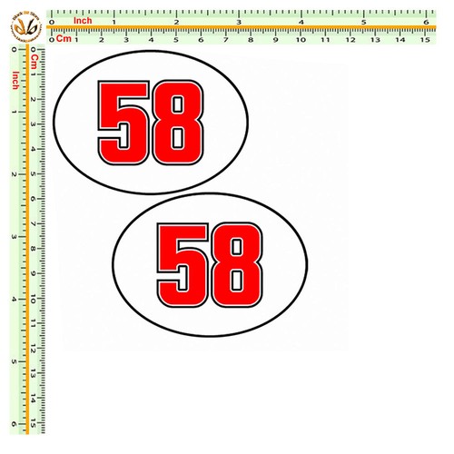 Marco simoncelli stickers - 58,