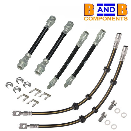 Brake hose kit front rear - brake,