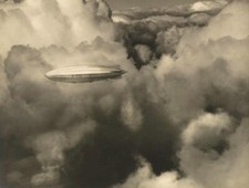 R100 Airship by Alfred G