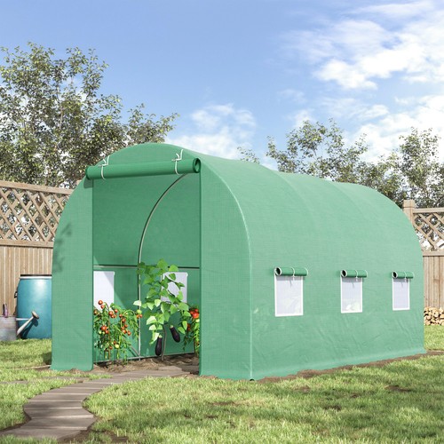 Walk polytunnel greenhouse - polytunnel,