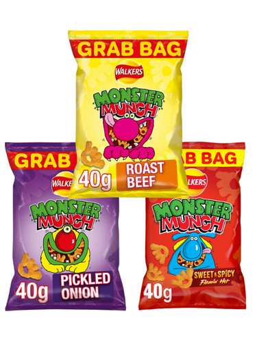 Monster munch crisps - munch,