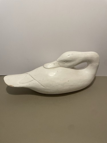 Vintage decoy duck - vintage, swan