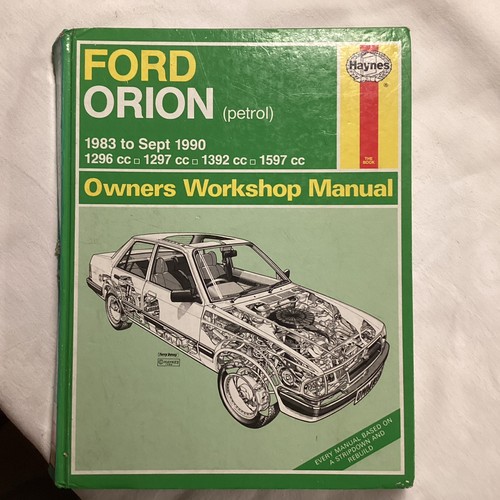 Ford orion haynes - ford, 83-90