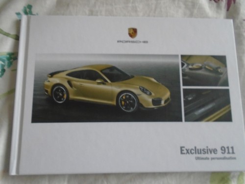 Porsche 911 exclusive brochure - porsche,
