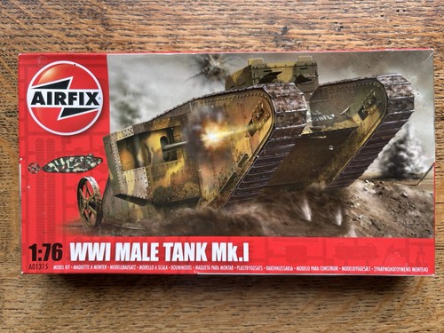 Airfix ww1 male tank i - airfix, mk.i