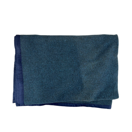 Romanian army blanket blue - romanian,