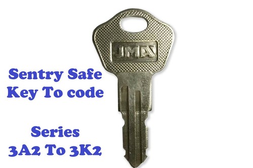 Sentry safe key - cut, code