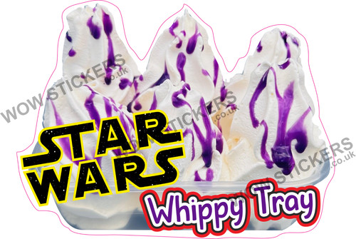Ice cream van sticker - , star