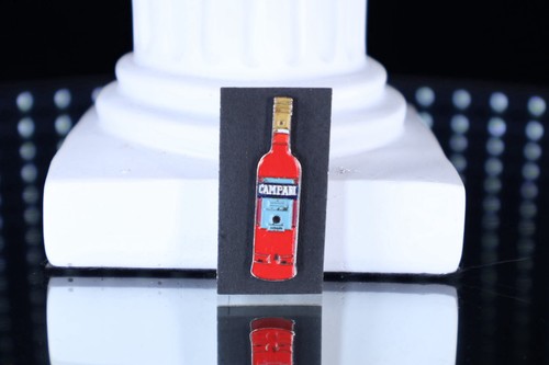 Campari bottle enamel pin - campari,