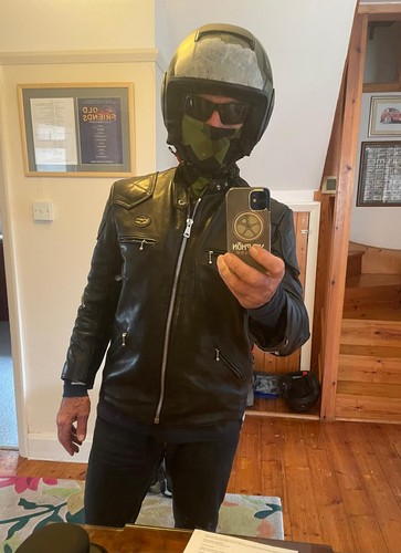 Lewis leather biker - leather, jacket