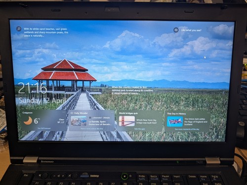 Lenovo thinkpad t420 8gb - lenovo, i5