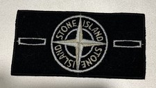 Stone Island White Exclusive Badge used for Jackets, Hoodies, Jumpers, Clothing