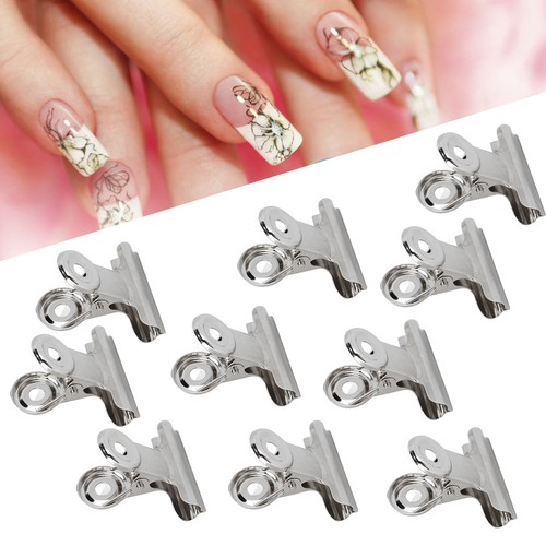 10pcs nail pinching - nail, clip