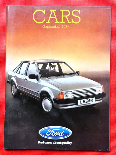1984 ford cars brochure - cars,