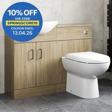 1050mm Bathroom Toilet Vanity