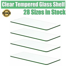 Clear Tempered Glass Shelf
