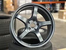 New 19x8.5 GENUINE RAYS GRAMLIGHT 57CR (4 Wheel) 5x112 Golf GTI Mercedes AUDI