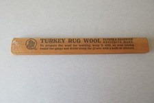 VINTAGE PATONS & BALDWIN TURKEY RUG WOOL GAUGE.