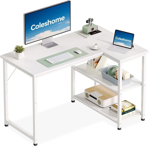 Coleshome shaped corner desk - l,