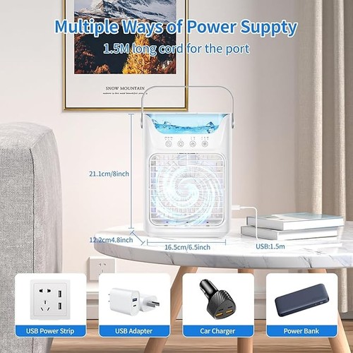 Portable air cooler - air, 4-in-1