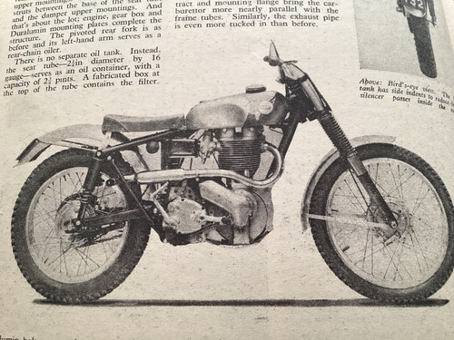 New ariel trials bike - bike, sammy