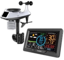 Weather Station Official 2025 Radio Control UK Version, Professional 6-in-1