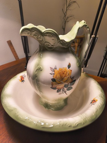 Victorian antique wash basin - antique,