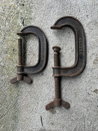 Vintage record clamp - clamp, &