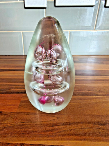 Large glass teardrop - large,