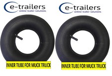 2x INNER TUBES FOR 8" REAR WHEELS ON Muck-Truck® POWER-BARROWS- MOTORISED BARROW