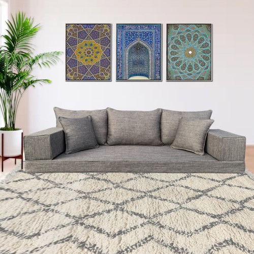 Arabic majlis seating three - arabic,