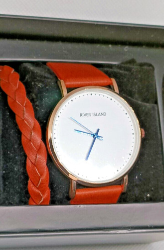River island brown - strap, watch