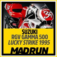 Kit Adesivi Suzuki RGV500 LUCKY STRIKE 1995 - KEVIN SCHWANTZ - HQ Decals