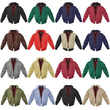 Bomber Jacket Classic Biker Vintage Retro Skinhead Top UK Fashion Coat Harington