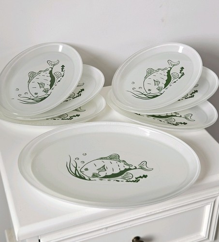 Vintage phoenix glass fish - phoenix,
