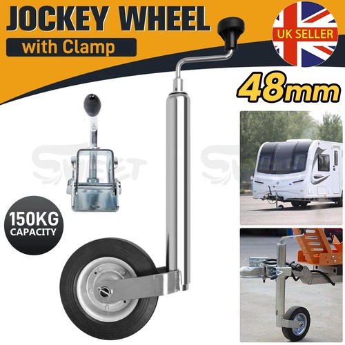 Heavy duty jockey wheel with - heavy,