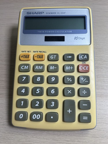 Sharp elsimate 334f twin - elsimate, el-334f
