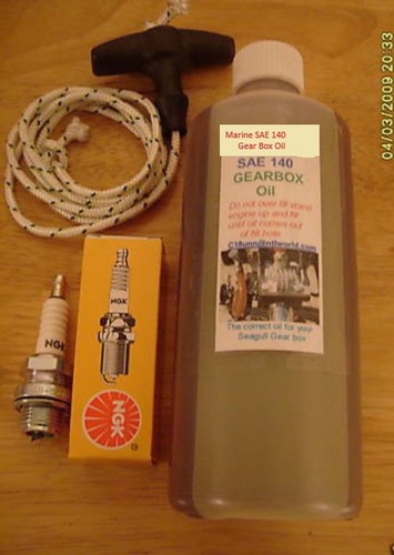 Spark plug oil - &, pull