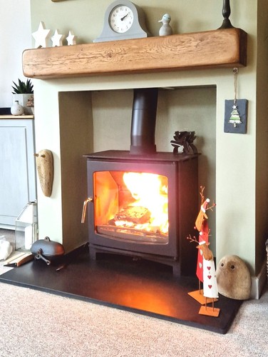 Traditional solid oak beam - oak,