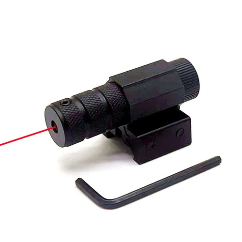Red laser dot sight - red,