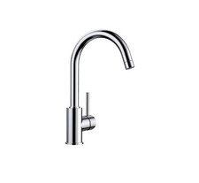 Blanco Mida Chrome Single