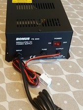Regulated DC power Supply CONTROL BOX POWER SUPPLY PS 2000 CB HAM RADIO 