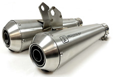2 IXIL IRONHEAD STAINLESS STEEL TRIUMPH SPEED TWIN 1200 MUFFLERS 2021 / 2022 / 2023